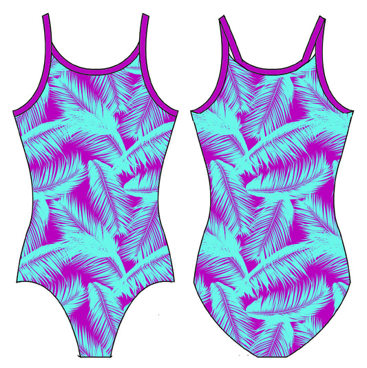 THE TROPICS GYMNASTICS LEOTARD