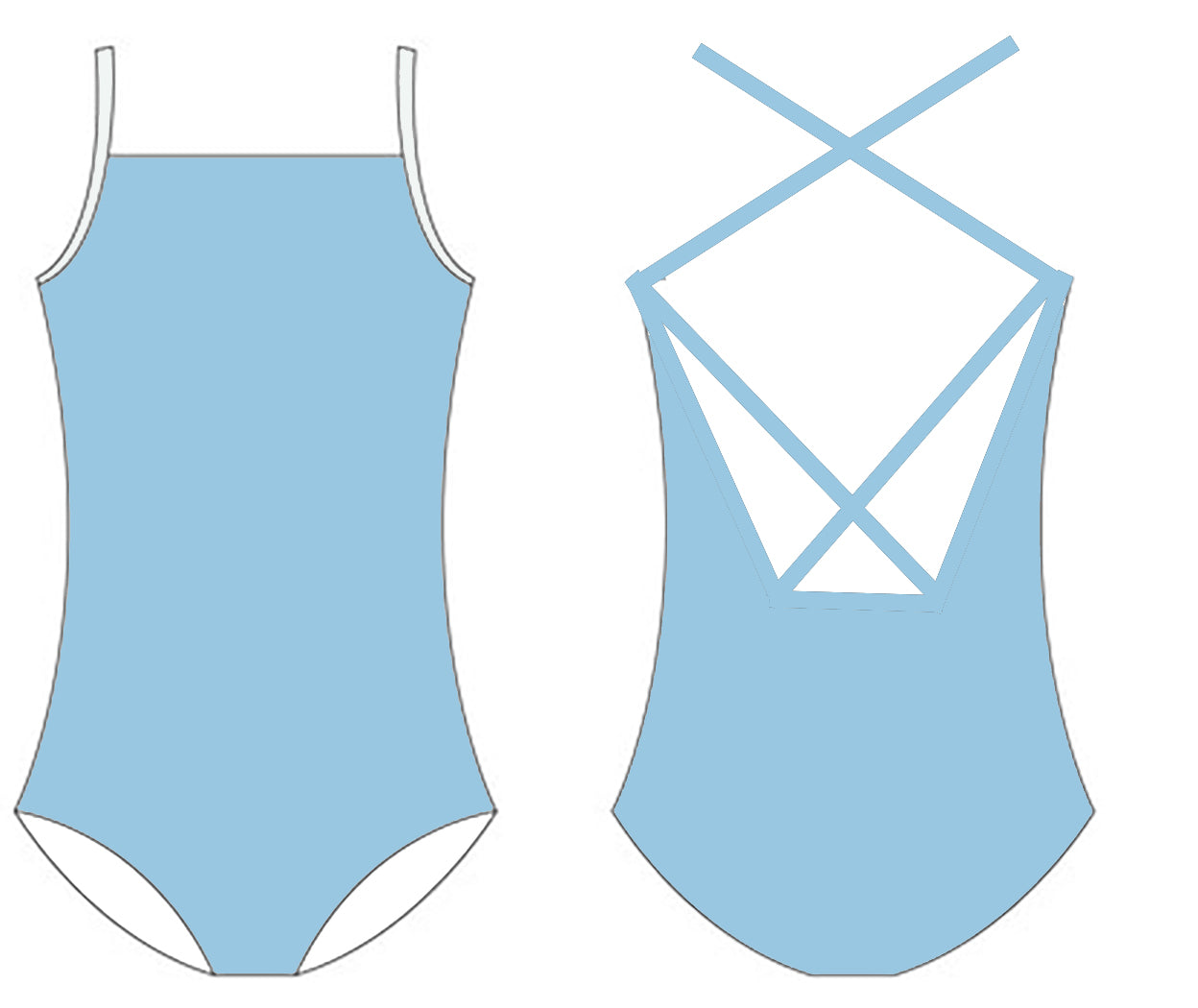 OCEAN GYMNASTICS LEOTARD