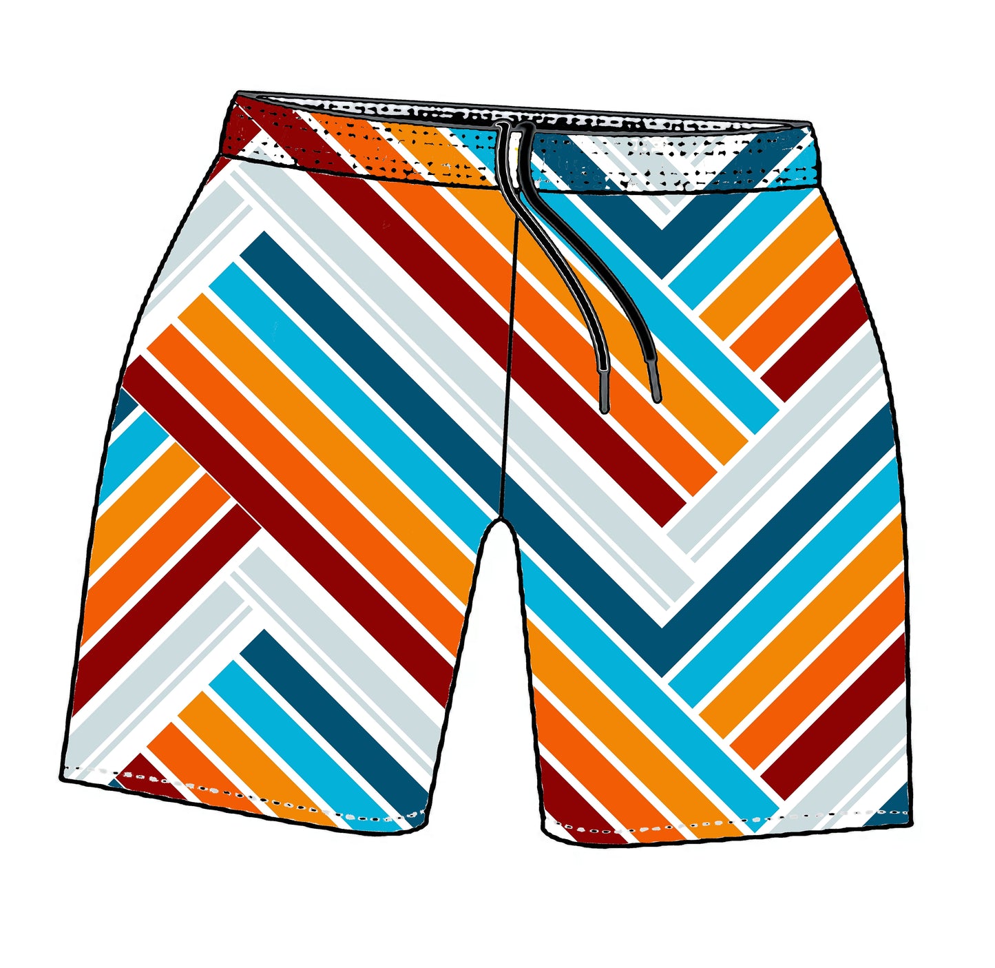 TRIPPY MENS TRAINING SHORTS