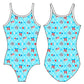 USA TRELLIS GYMNASTICS LEOTARD