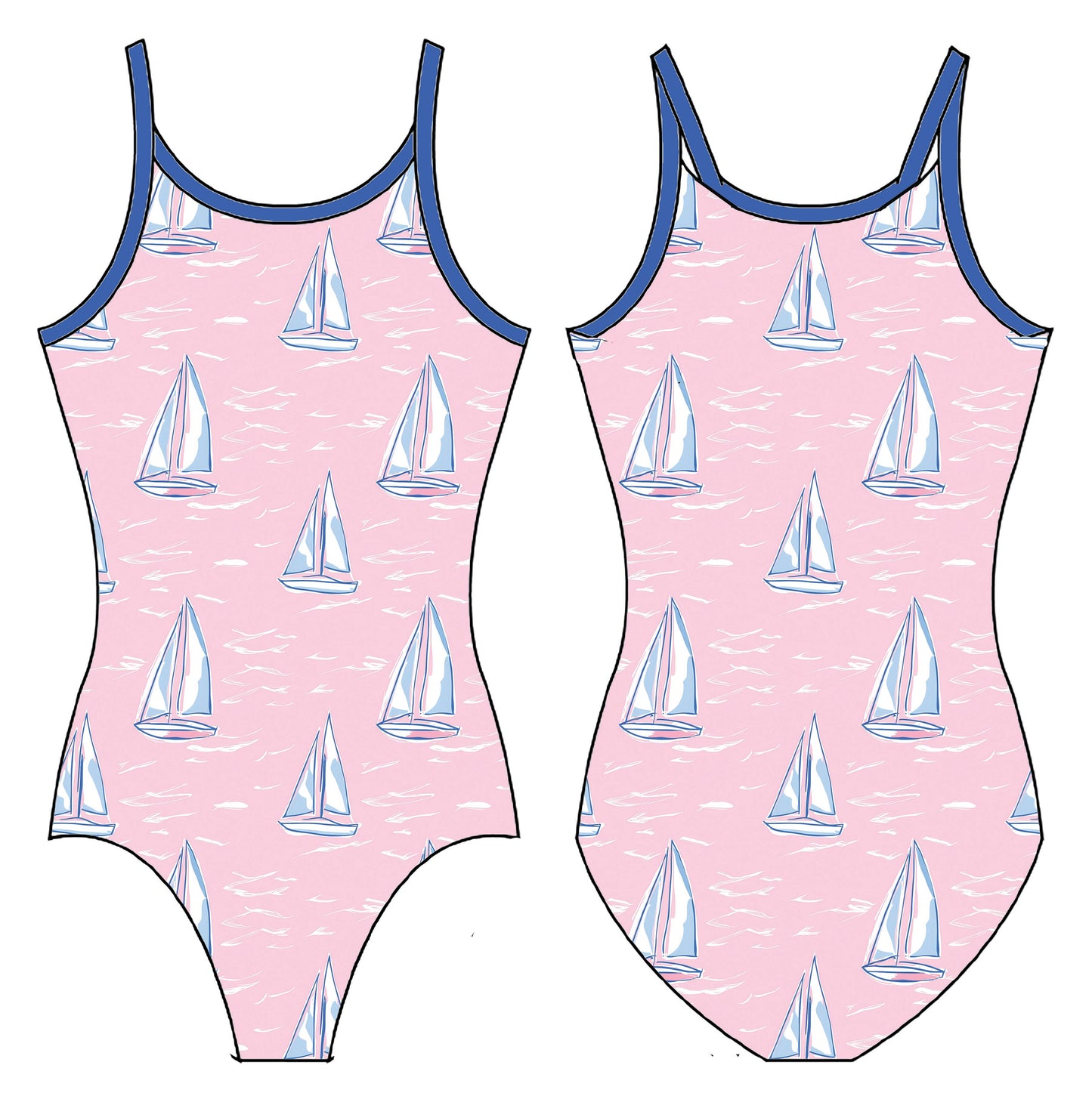 VICTORY SAIL GYMNASTICS LEOTARD