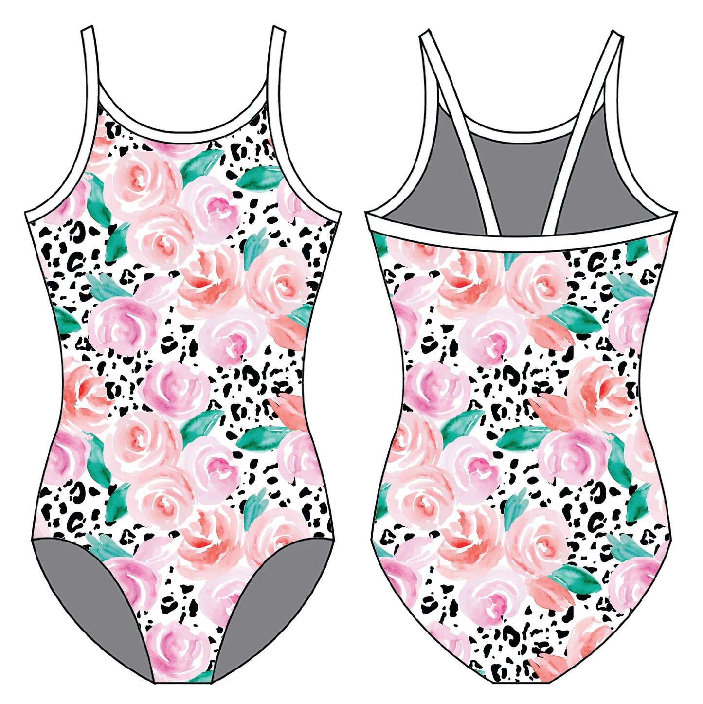 WILD BEAUTY GYMNASTICS LEOTARD