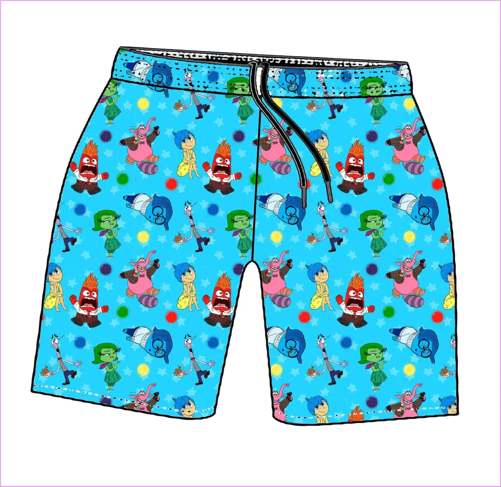 ALL THE FEELS MENS TRAINING SHORTS - MENS SHORTS