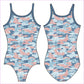 AMERICAN CAMO GYMNASTICS LEOTARD - GYMNASTICS LEOTARDS