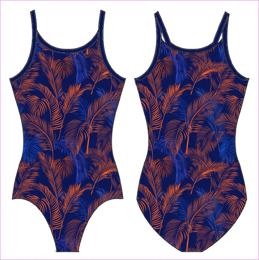 AUBIE JUNGLE GYMNASTICS LEOTARD - GYMNASTICS LEOTARDS