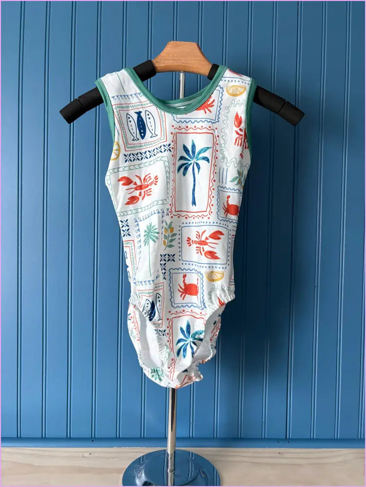 AXS Tank Island Time Gymnastics Leotard