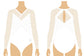 WHITE ELEGANCE GYMNASTICS COMPETITION LEOTARD