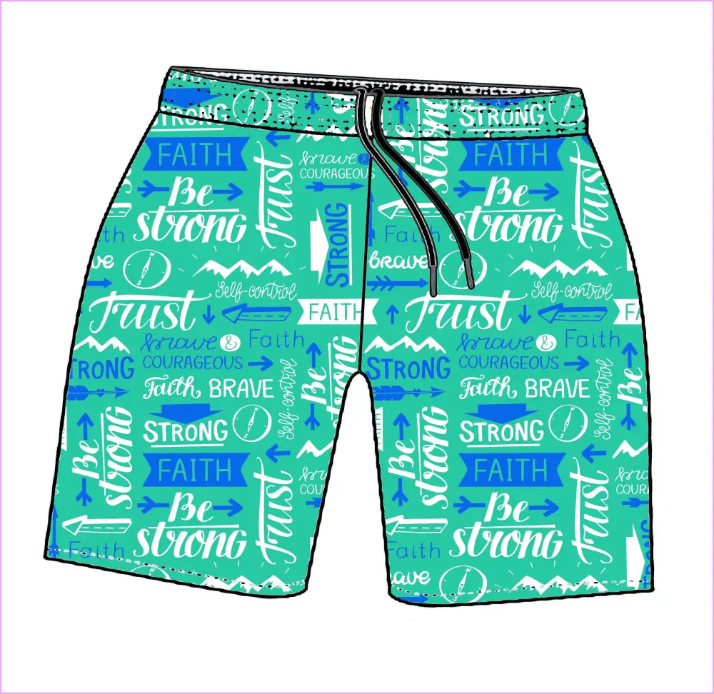 BE BRAVE MENS TRAINING SHORTS - MENS SHORTS