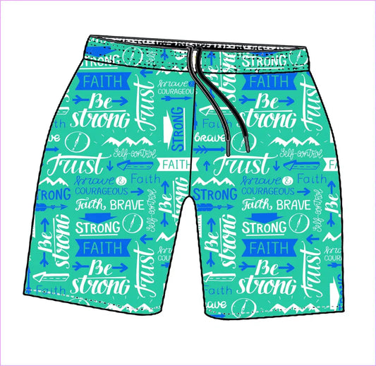 BE BRAVE MENS TRAINING SHORTS - MENS SHORTS