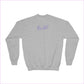 ’Bloom Your Own Way’ Inspirational Design Youth Crewneck - Kids clothes