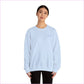Bloom Your Own Way Unisex Heavy Blend™ Crewneck Sweatshirt - Inspirational Floral Design - Sweatshirt