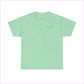Bloom Your Own Way Unisex Heavy Cotton Tee - Inspirational Floral Design - Mint Green / S - T-Shirt