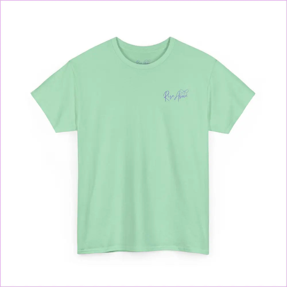 Bloom Your Own Way Unisex Heavy Cotton Tee - Inspirational Floral Design - T-Shirt