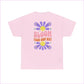 Bloom Your Own Way Unisex Heavy Cotton Tee - Inspirational Floral Design - T-Shirt