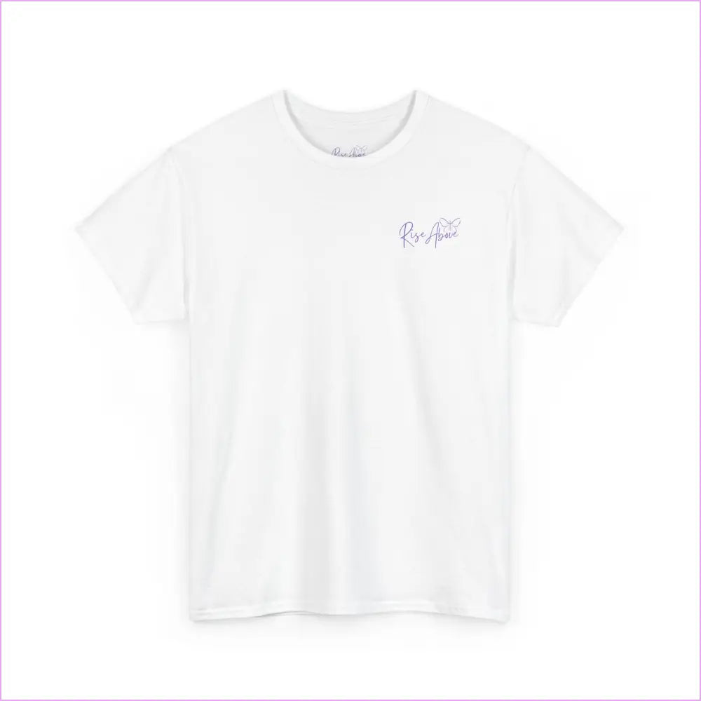 Bloom Your Own Way Unisex Heavy Cotton Tee - Inspirational Floral Design - T-Shirt