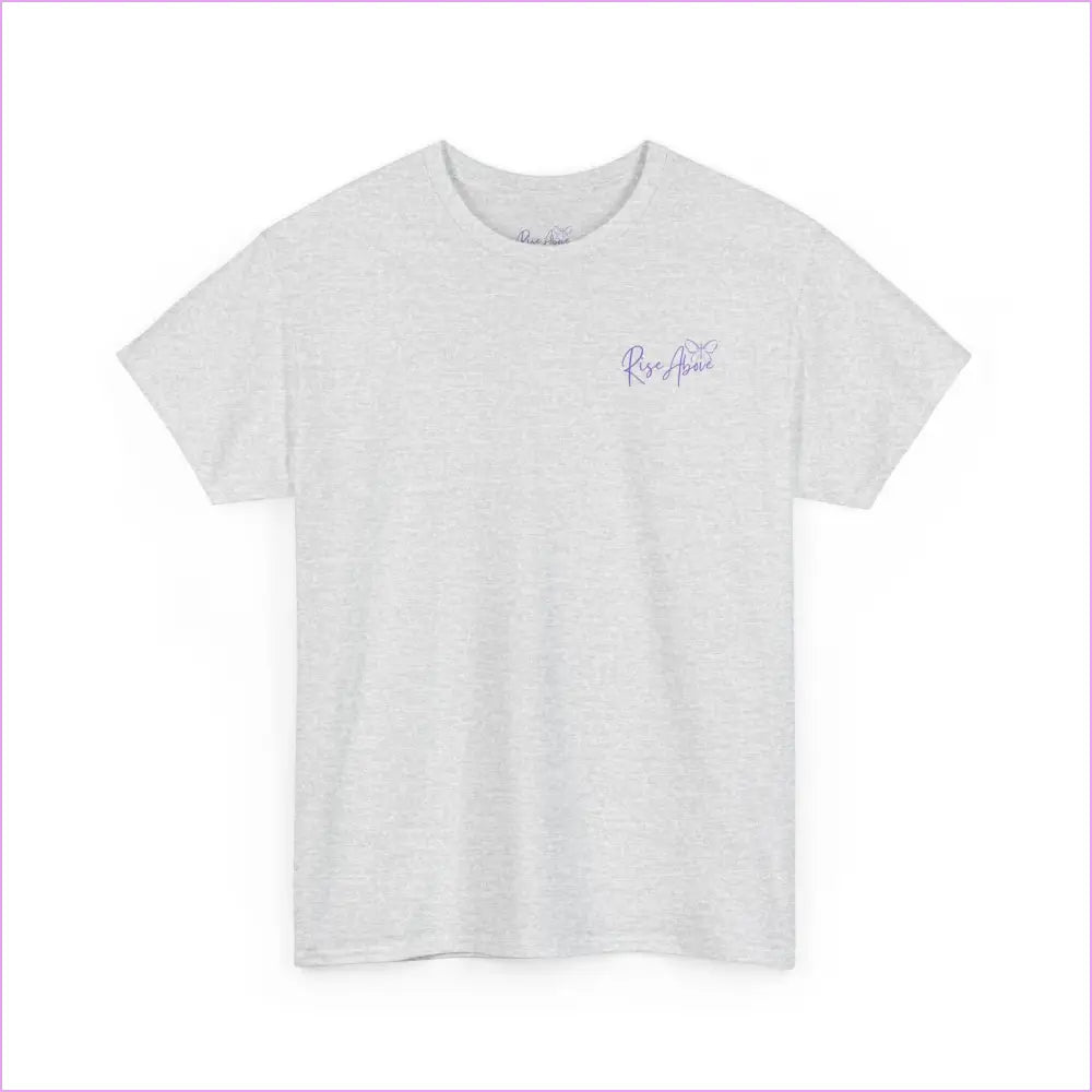 Bloom Your Own Way Unisex Heavy Cotton Tee - Inspirational Floral Design - T-Shirt