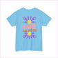 Bloom Your Own Way Unisex Heavy Cotton Tee - Inspirational Floral Design - T-Shirt