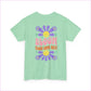 Bloom Your Own Way Unisex Heavy Cotton Tee - Inspirational Floral Design - T-Shirt