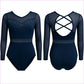 BLUE DOMINION GYMNASTICS COMPETITION LEOTARD - GYMNASTICS LEOTARDS