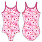 BLUSHING BLOOMS GYMNASTICS LEOTARD