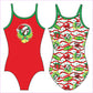 BUCEES CHRISTMAS GYMNASTICS LEOTARD - GYMNASTICS LEOTARDS