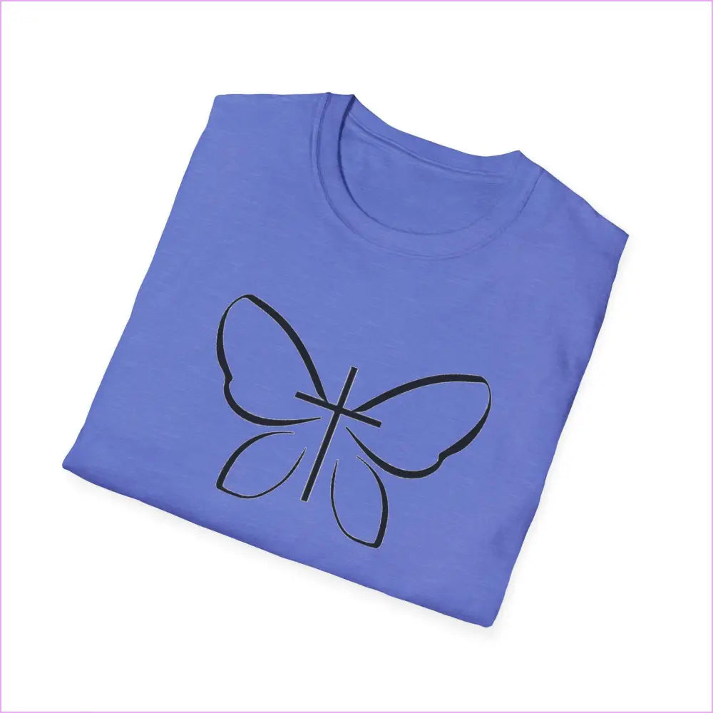 BUTTERFLY LOGO Unisex Softstyle T-Shirt - T-Shirt