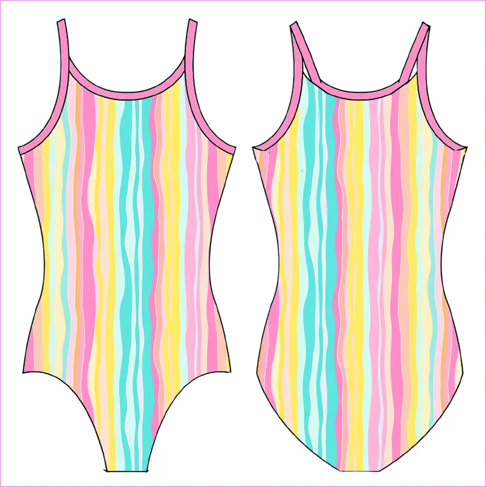 CABANA GYMNASTICS LEOTARD - GYMNASTICS LEOTARDS