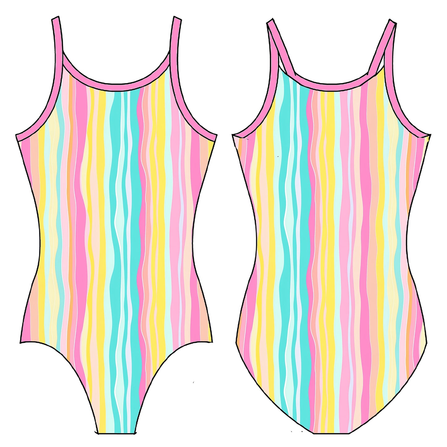 CABANA GYMNASTICS LEOTARD