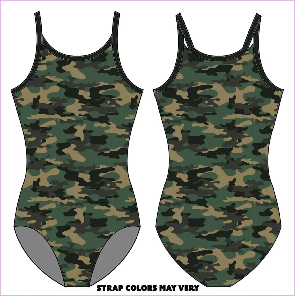 CAMO GYMNASTICS LEOTARD - GYMNASTICS LEOTARDS