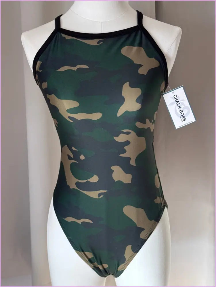 CAMO GYMNASTICS LEOTARD - GYMNASTICS LEOTARDS