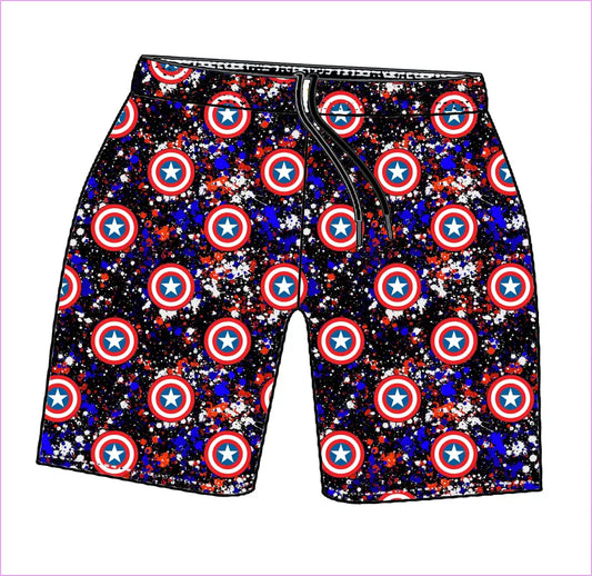 CAPTAIN MENS MENS TRAINING SHORTS - MENS SHORTS