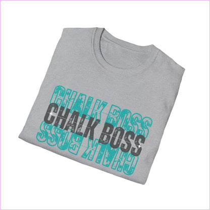 CHALK BOSS ADULT Unisex Softstyle T-Shirt - Sport Grey / S - T-Shirt