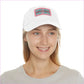 CHALK BOSS Dad Hat with Leather Patch - Hats