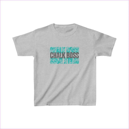 CHALK BOSS Kids Heavy Cotton™ Tee - XS / Sport Grey - Kids clothes