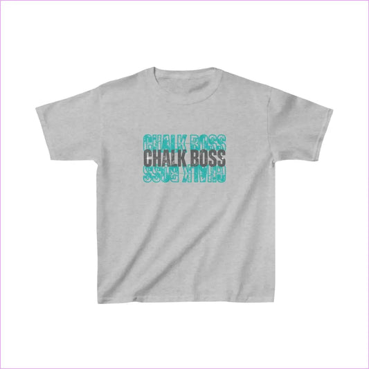 CHALK BOSS Kids Heavy Cotton™ Tee - XS / Sport Grey - Kids clothes