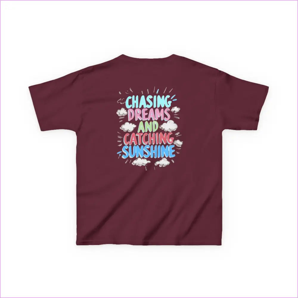 Chasing Dreams Kids Tee - Heavy Cotton™ T-Shirt for Young Dreamers - Kids clothes