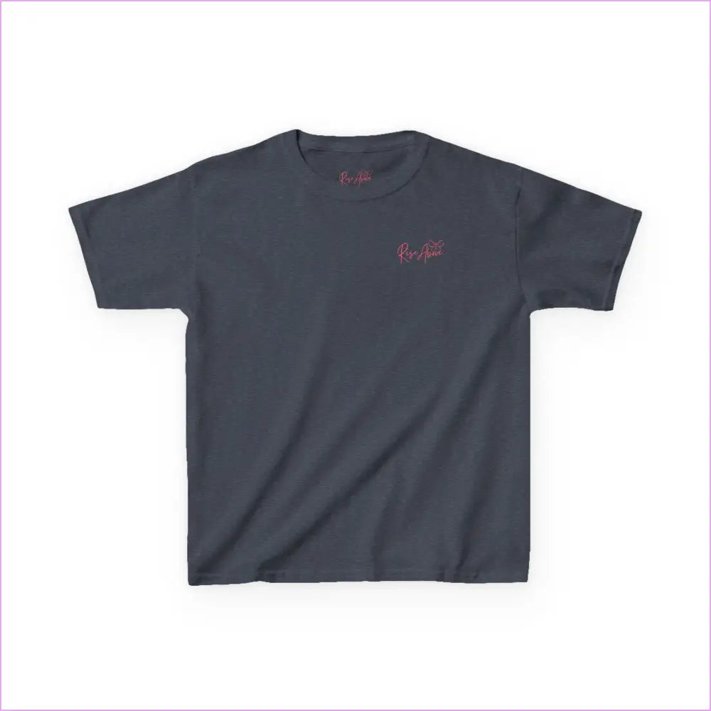 Chasing Dreams Kids Tee - Heavy Cotton™ T-Shirt for Young Dreamers - Heather Navy / XS - Kids clothes