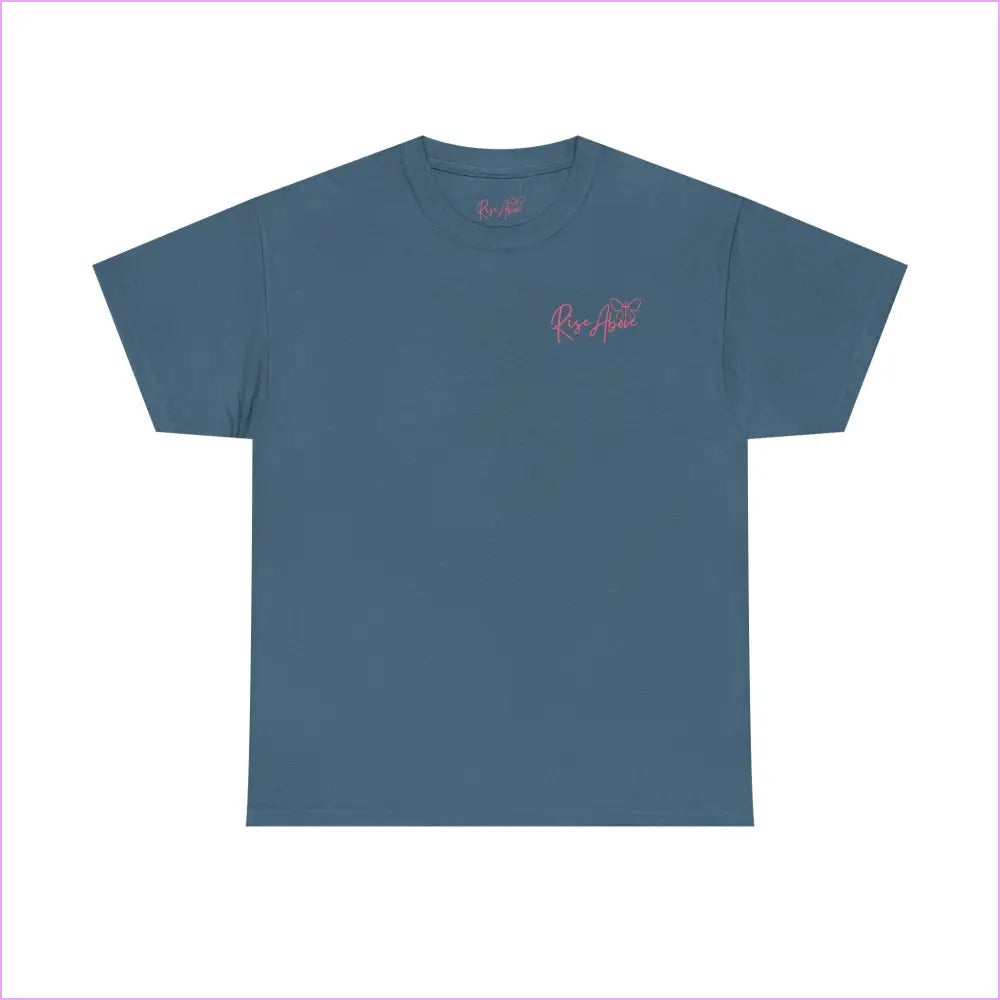 Chasing Dreams Unisex Heavy Cotton Tee - Inspirational Graphic Shirt - Indigo Blue / S - T-Shirt