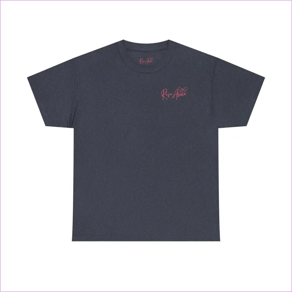 Chasing Dreams Unisex Heavy Cotton Tee - Inspirational Graphic Shirt - Heather Navy / S - T-Shirt