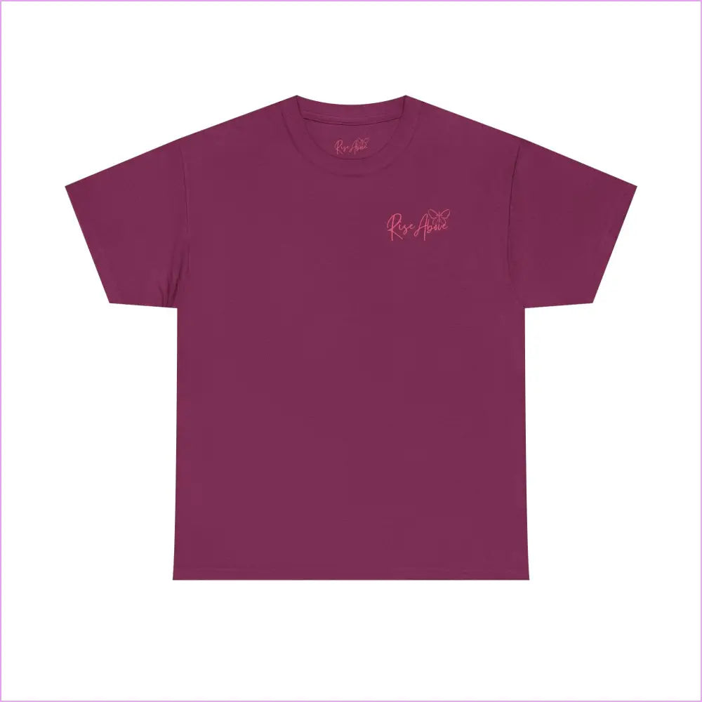 Chasing Dreams Unisex Heavy Cotton Tee - Inspirational Graphic Shirt - Berry / S - T-Shirt