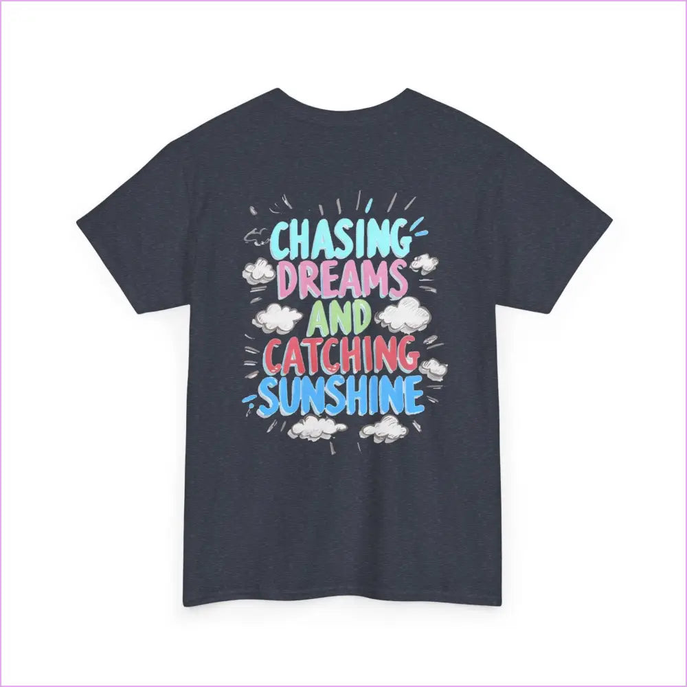 Chasing Dreams Unisex Heavy Cotton Tee - Inspirational Graphic Shirt - T-Shirt