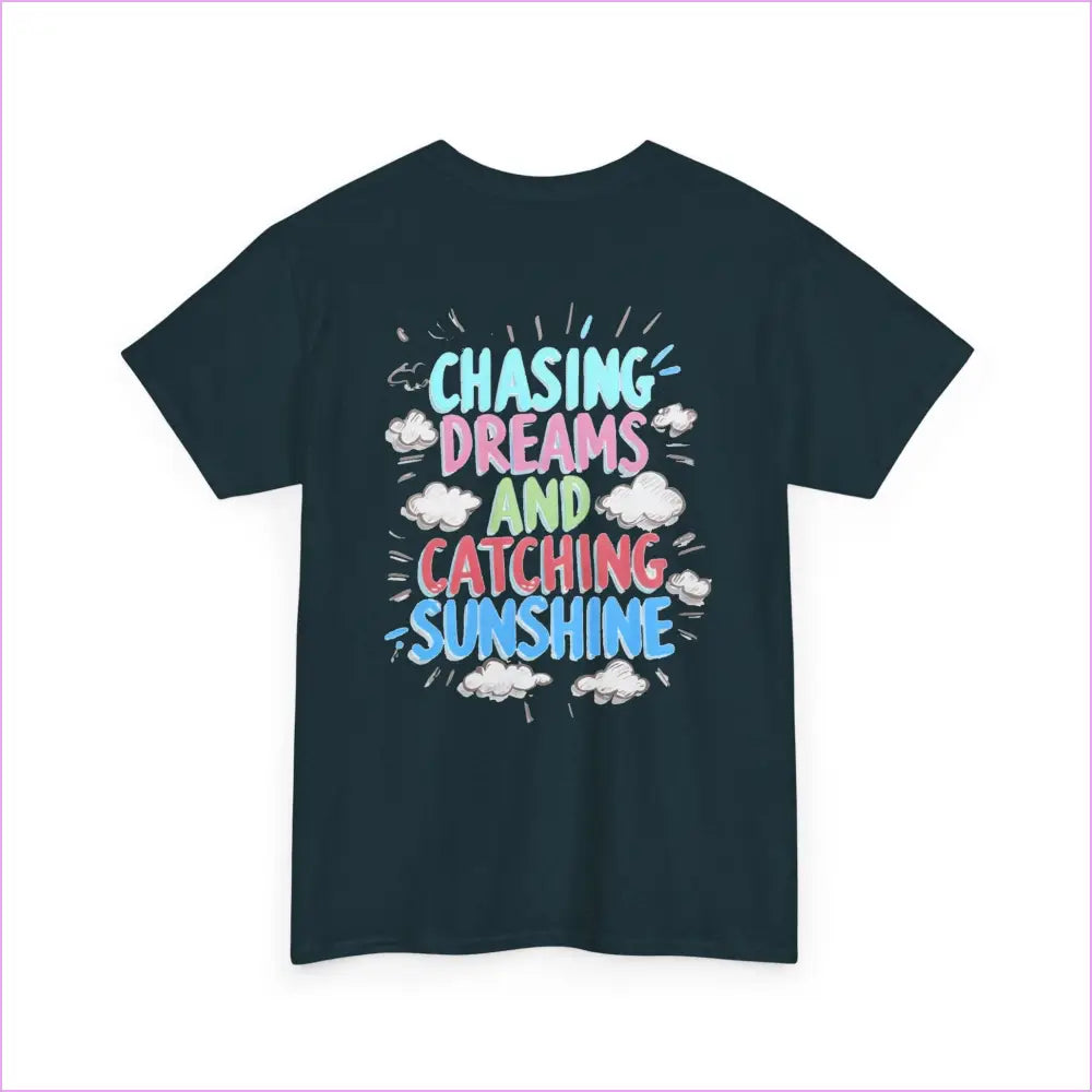 Chasing Dreams Unisex Heavy Cotton Tee - Inspirational Graphic Shirt - T-Shirt