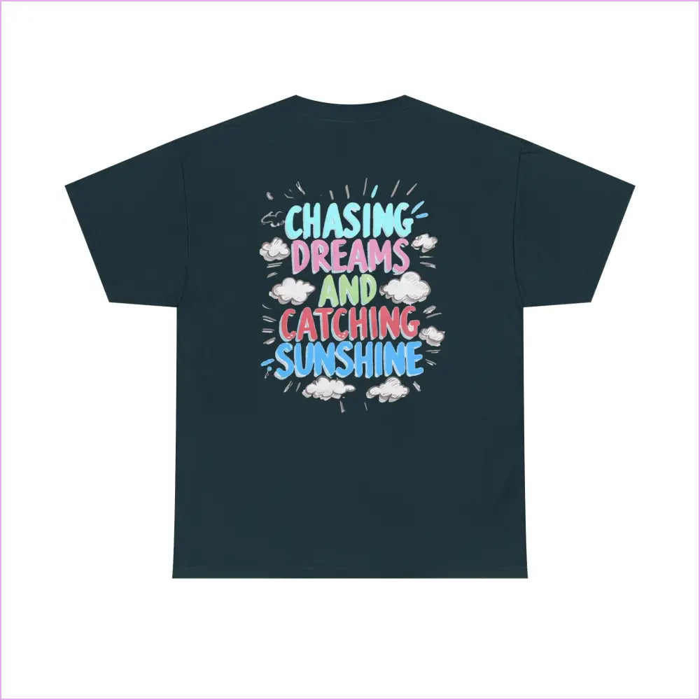 Chasing Dreams Unisex Heavy Cotton Tee - Inspirational Graphic Shirt - T-Shirt