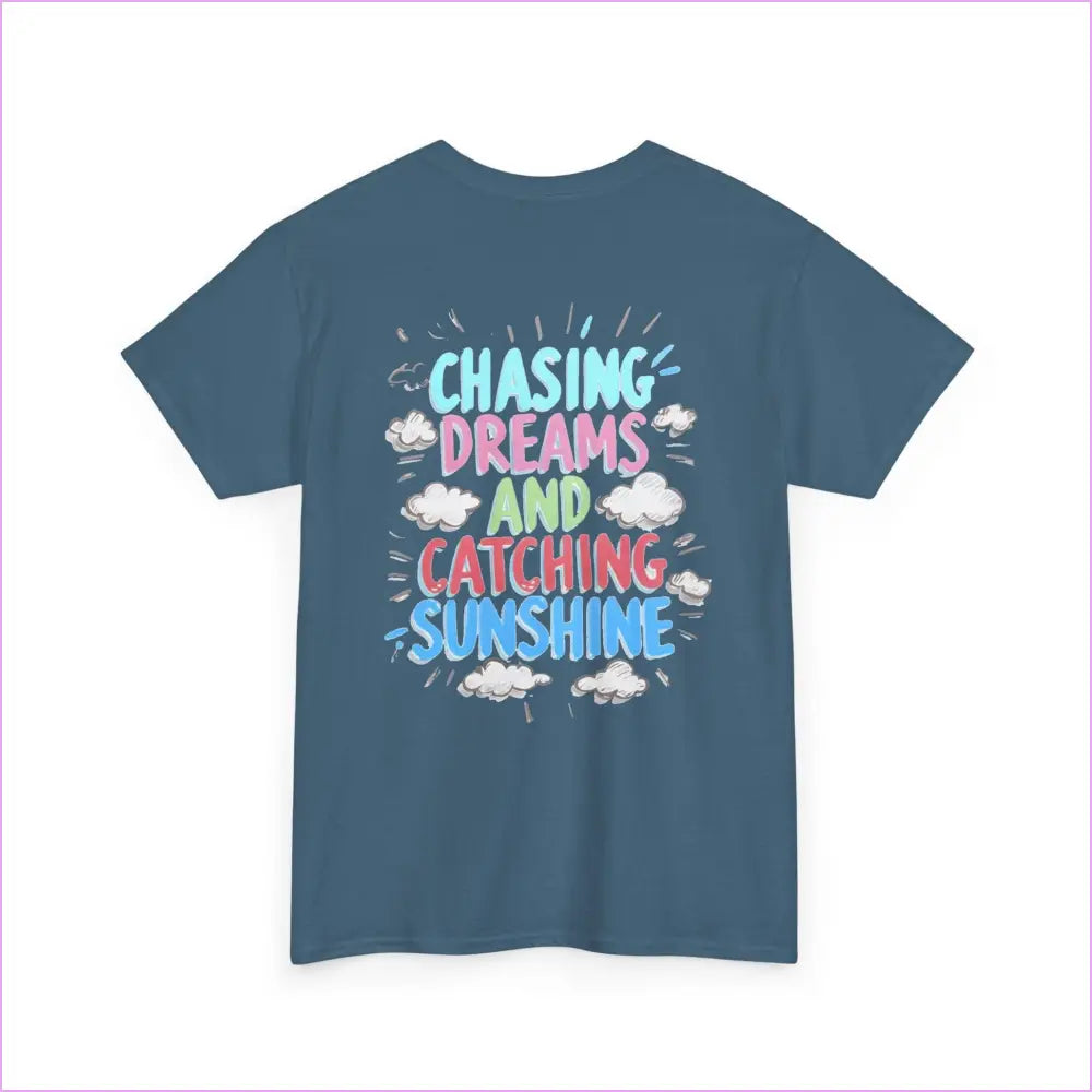 Chasing Dreams Unisex Heavy Cotton Tee - Inspirational Graphic Shirt - T-Shirt