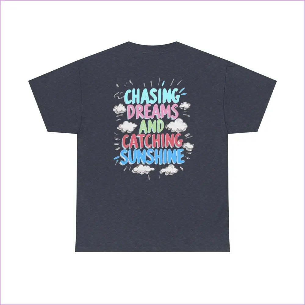 Chasing Dreams Unisex Heavy Cotton Tee - Inspirational Graphic Shirt - T-Shirt