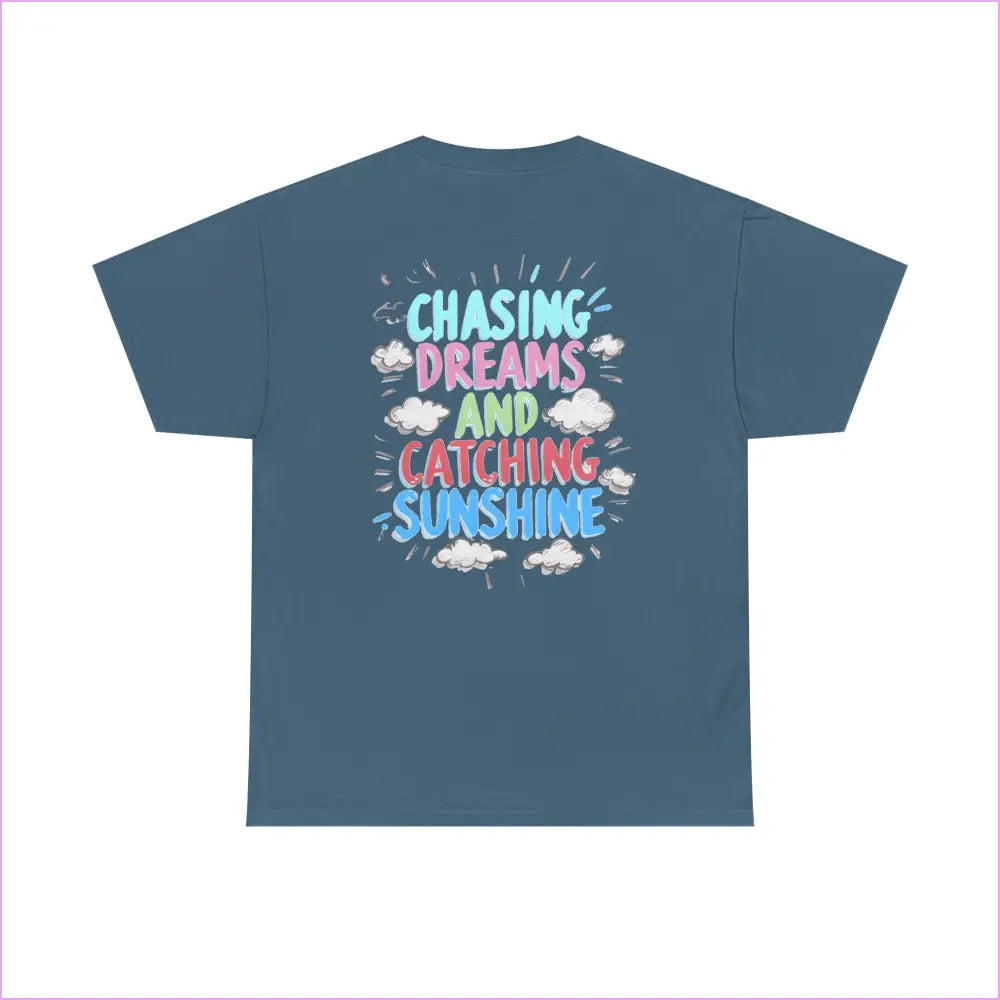 Chasing Dreams Unisex Heavy Cotton Tee - Inspirational Graphic Shirt - T-Shirt