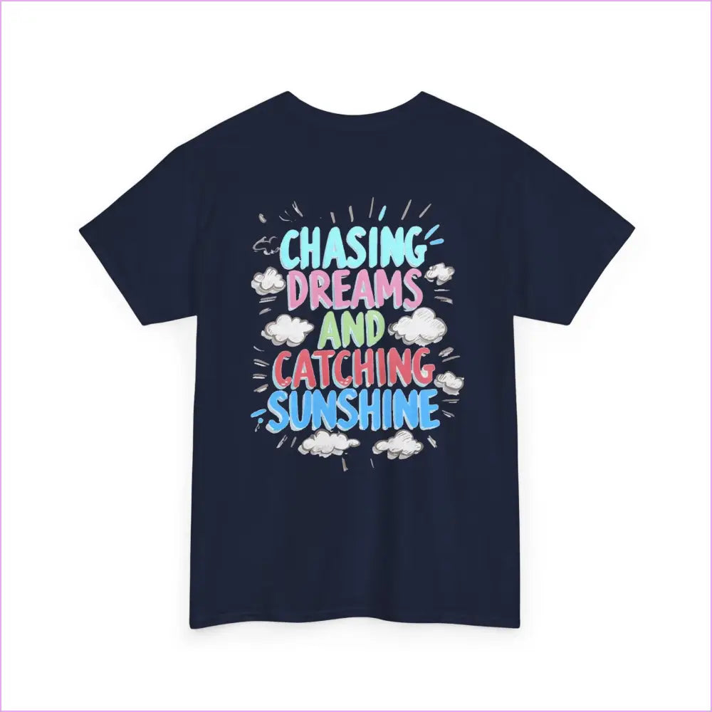 Chasing Dreams Unisex Heavy Cotton Tee - Inspirational Graphic Shirt - T-Shirt