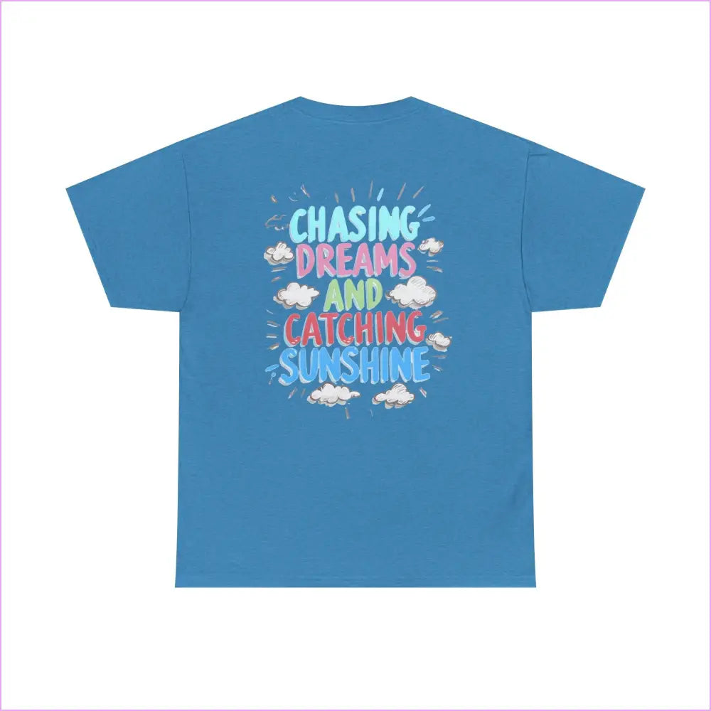 Chasing Dreams Unisex Heavy Cotton Tee - Inspirational Graphic Shirt - T-Shirt