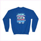 Chasing Dreams Youth Crewneck Sweatshirt - Catching Sunshine Design - Kids clothes