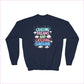 Chasing Dreams Youth Crewneck Sweatshirt - Catching Sunshine Design - Kids clothes